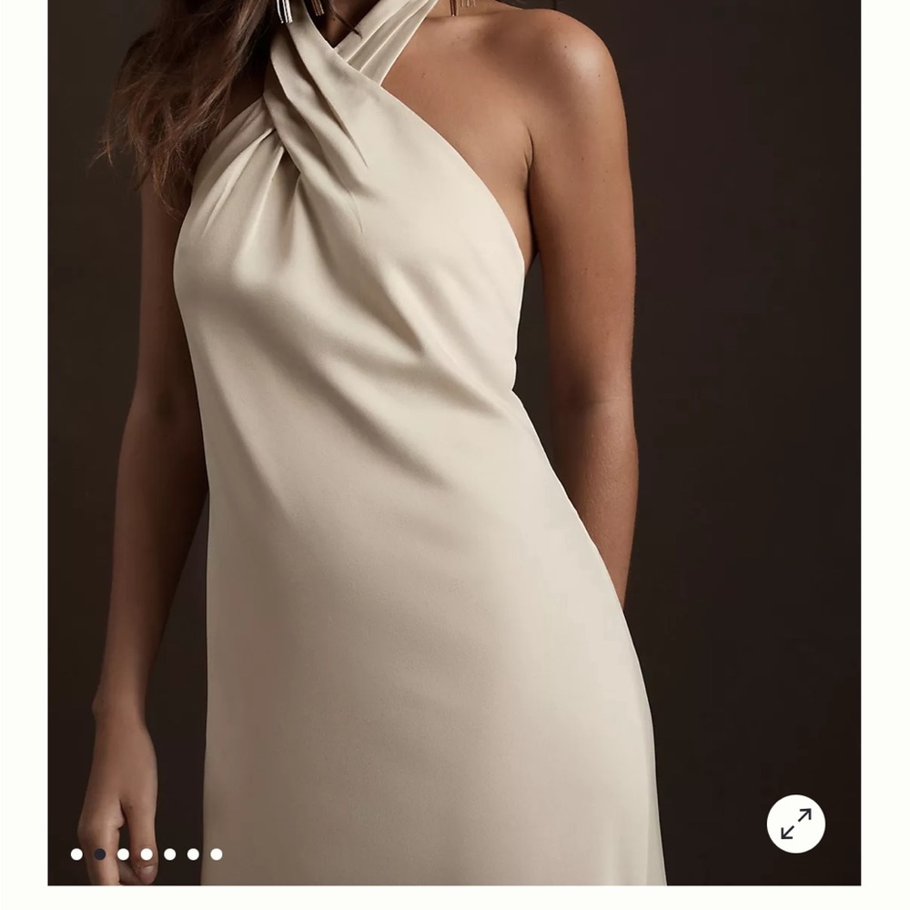 BHLDN RUBY DRESS IN OYSTER